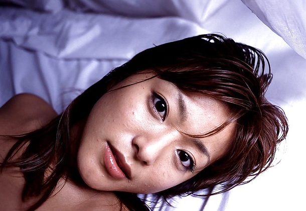 Madoka Ozawa  Naughty Asian model poses nude