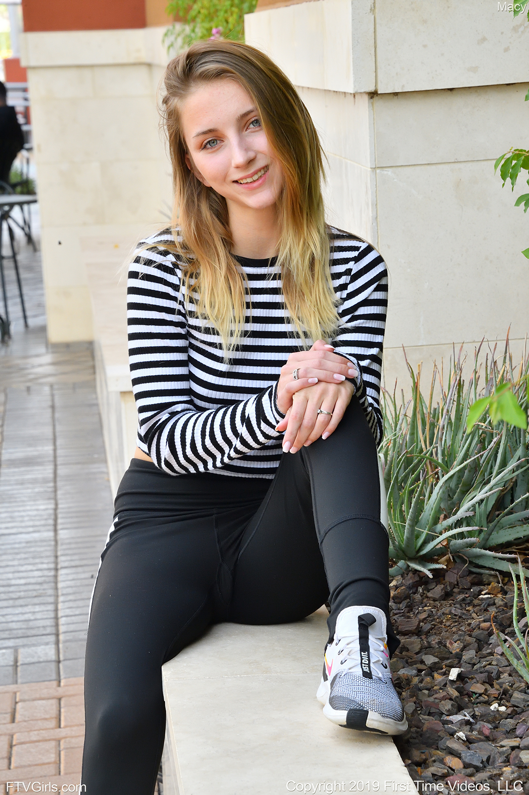 Sexy Teen FTV Macy Public Teasing