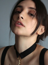 Olivia Linz Her Passionate Gaze Conveying Her Erotic Thoughts