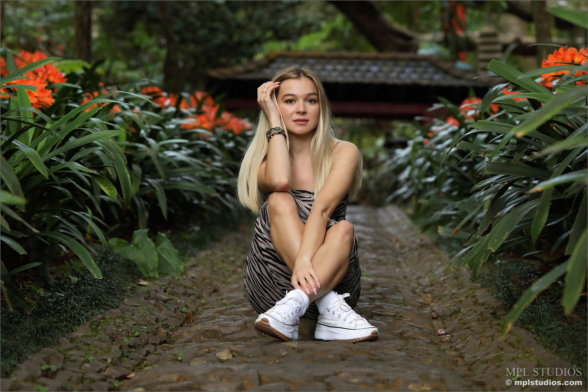 Stefani In Postcard From Funchal