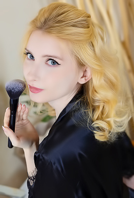 Minnie Lighter Hands Caressing Her Delightful Curves