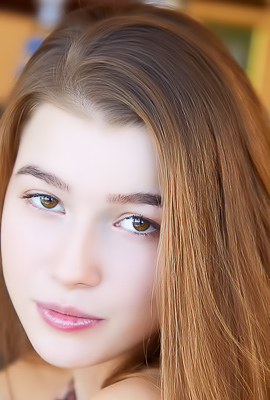 Olivia Sparkle Offering A Tempting Rear View Of Her Plump-lipped Pussy