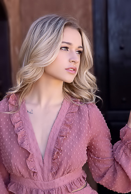 Tavia Kicks Off Her High Heels And Wriggles Out Of Her Skimpy White Panties