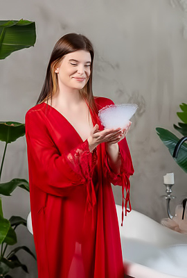 Nude Babes      CLICK TO VIEW MORE Met Art PICS      Sexy Hotties   Iskra long hair , shaved pussy , small tits , large labia , 