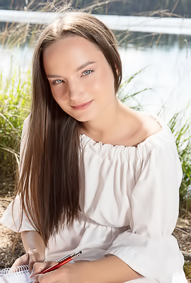 Deena Rolling Over To Flaunt Her Sexy Booty