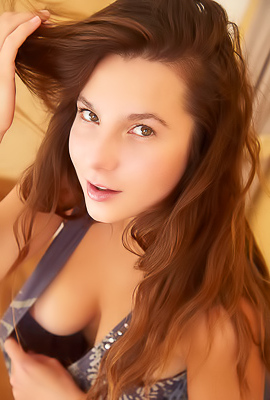 Belka Bends Over And Grabs Her Sexy Bubble Butt