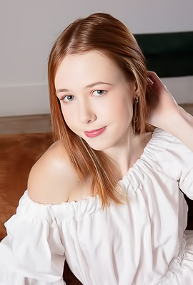 Lila Rose Naked And Parting Her Porcelain-pale Thighs Flirtatiously