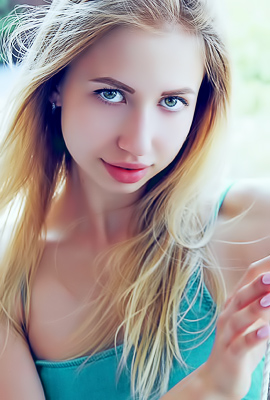 Dominica Alone Tree Fingering Nude on Towel