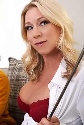 Katie Morgan Directs, Guiding with Gaze and Hair