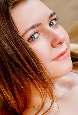 Elvera Teases with Upward Glances and Facial Tyraine
